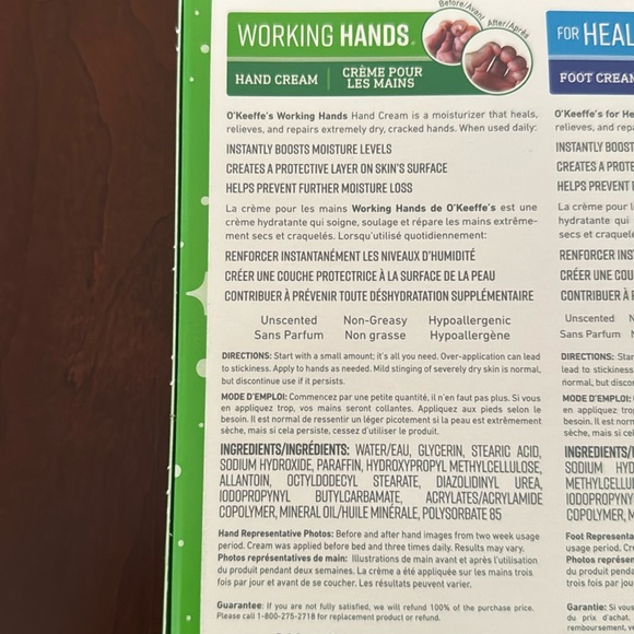 O'Keeffe's Guaranteed Relief Hands
Feet and Lip Repair - Picture 3 of 6